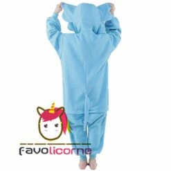 Combinaison Pyjama Enfant Éléphant Bleue Déguisement Déguisement -Favolicorne Déguisement Promos Magasin fk19049 4