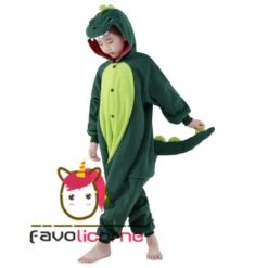 Combinaison Pyjama Enfant Dinosaure Déguisement Déguisement -Favolicorne Déguisement Promos Magasin fk19054 4