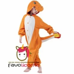 Combinaison Pyjama Enfant Charmander Déguisement Déguisement -Favolicorne Déguisement Promos Magasin fk19056 4