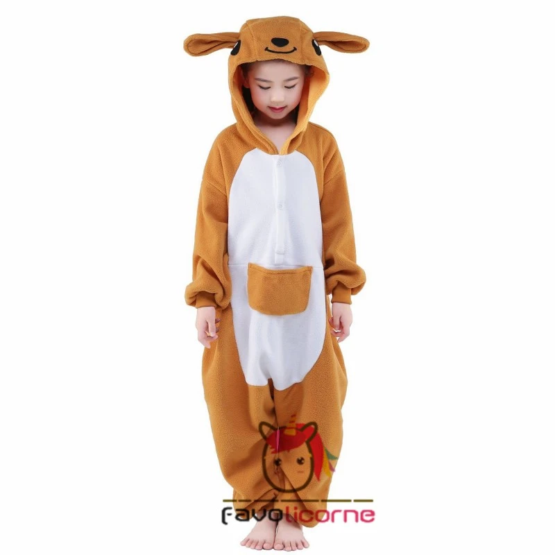 Combinaison Pyjama Enfant Kangourou Déguisement Déguisement 2 Combinaison Pyjama Enfant Kangourou Déguisement Déguisement – Image 2