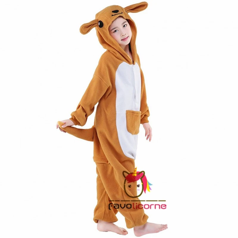 Combinaison Pyjama Enfant Kangourou Déguisement Déguisement 4 Combinaison Pyjama Enfant Kangourou Déguisement Déguisement – Image 4