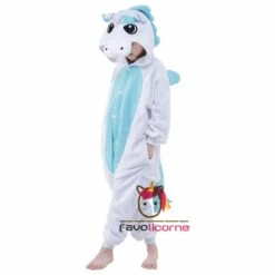Combinaison Pyjama Enfant Bleue Pegasus Déguisement Déguisement -Favolicorne Déguisement Promos Magasin fk19058 2