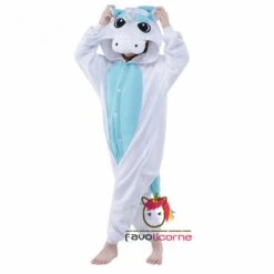 Combinaison Pyjama Enfant Bleue Pegasus Déguisement Déguisement -Favolicorne Déguisement Promos Magasin fk19058 3