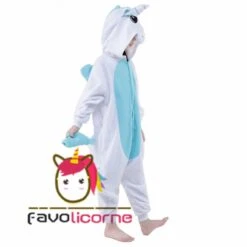 Combinaison Pyjama Enfant Bleue Pegasus Déguisement Déguisement -Favolicorne Déguisement Promos Magasin fk19058 4