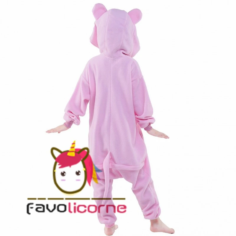 Combinaison Pyjama Enfant Rose Cochon Garçon & Fille Déguisement Déguisement 5 Combinaison Pyjama Enfant Rose Cochon Garçon & Fille Déguisement Déguisement – Image 5