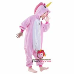 Combinaison Pyjama Enfant Rose Licorne Garçon & Fille Déguisement Déguisement -Favolicorne Déguisement Promos Magasin fk19063 2