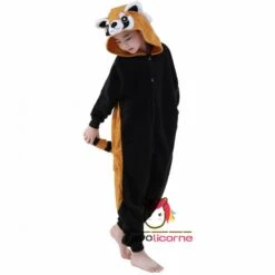 Combinaison Pyjama Enfant Panda Roux Déguisement Déguisement -Favolicorne Déguisement Promos Magasin fk19064 3
