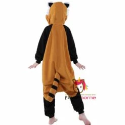 Combinaison Pyjama Enfant Panda Roux Déguisement Déguisement -Favolicorne Déguisement Promos Magasin fk19064 5