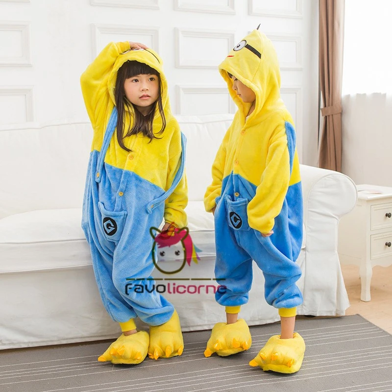 Pyjama Combinaison Minions Family Matching Déguisement 2 Pyjama Combinaison Minions Family Matching Déguisement – Image 2