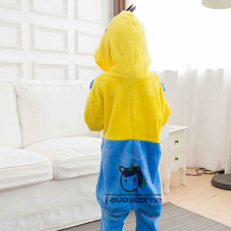 Combinaison Pyjama Enfant Minions Déguisement Déguisement 4 Combinaison Pyjama Enfant Minions Déguisement Déguisement – Image 4