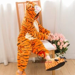 Combinaison Pyjama Enfant Tigrou Déguisement Déguisement -Favolicorne Déguisement Promos Magasin fk19072 2