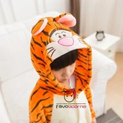 Combinaison Pyjama Enfant Tigrou Déguisement Déguisement -Favolicorne Déguisement Promos Magasin fk19072 3
