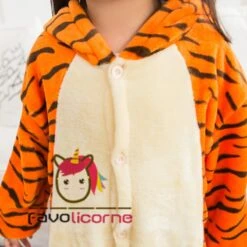 Combinaison Pyjama Enfant Tigrou Déguisement Déguisement -Favolicorne Déguisement Promos Magasin fk19072 4