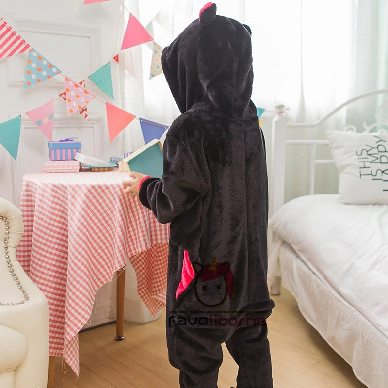 Combinaison Pyjama Enfant Chauve-Souris Déguisement Déguisement 3 Combinaison Pyjama Enfant Chauve-Souris Déguisement Déguisement – Image 3
