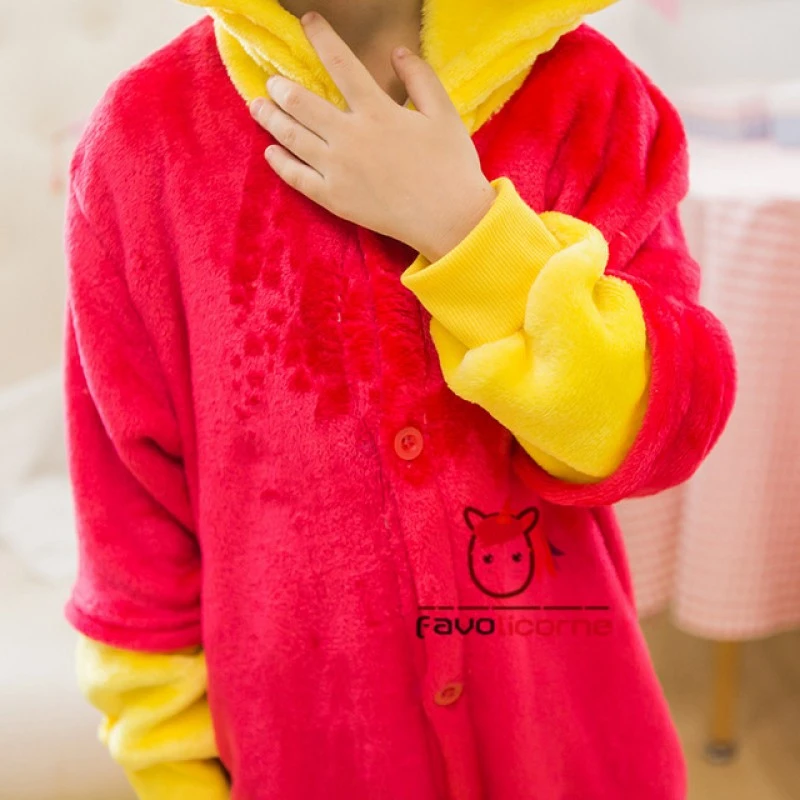 Combinaison Pyjama Enfant Winnie L'Ourson Garçon & Fille Déguisement Déguisement 6 Combinaison Pyjama Enfant Winnie L'Ourson Garçon & Fille Déguisement Déguisement – Image 6