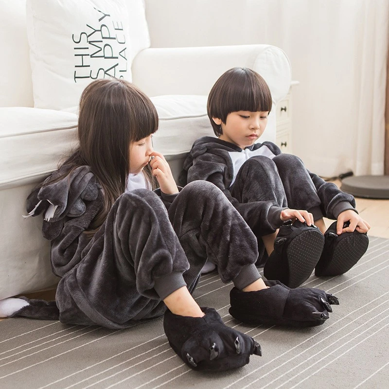 Combinaison Pyjama Enfant Loup Déguisement Déguisement 1 Combinaison Pyjama Enfant Loup Déguisement Déguisement