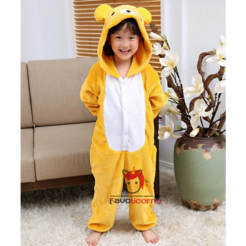 Combinaison Pyjama Enfant Rilakkuma Déguisement Déguisement 3 Combinaison Pyjama Enfant Rilakkuma Déguisement Déguisement – Image 3