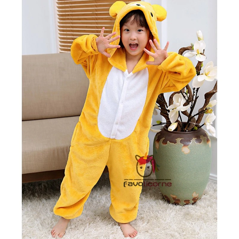 Combinaison Pyjama Enfant Rilakkuma Déguisement Déguisement 6 Combinaison Pyjama Enfant Rilakkuma Déguisement Déguisement – Image 6