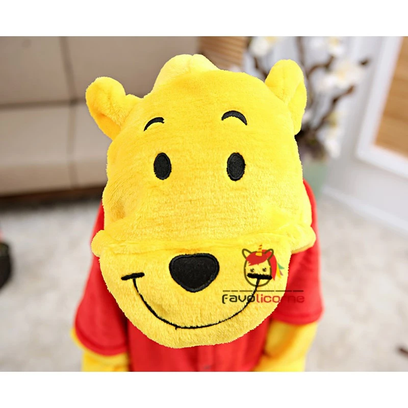 Combinaison Pyjama Enfant Winnie L'Ourson Déguisement Déguisement 6 Combinaison Pyjama Enfant Winnie L'Ourson Déguisement Déguisement – Image 6