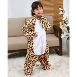 Combinaison Pyjama Enfant Leopard Bear Déguisement Déguisement -Favolicorne Déguisement Promos Magasin fk19085 3
