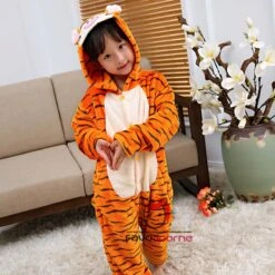 Combinaison Pyjama Enfant Winnie L'Ourson Tigrou Garçon & Fille Déguisement Déguisement -Favolicorne Déguisement Promos Magasin fk19087 3