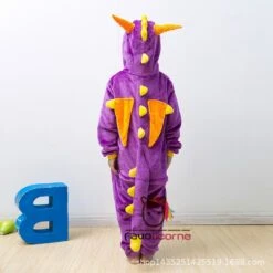 Combinaison Pyjama Enfant Violet Dragon Déguisement Déguisement 8 Combinaison Pyjama Enfant Violet Dragon Déguisement Déguisement -Favolicorne Déguisement Promos Magasin fk19089 3