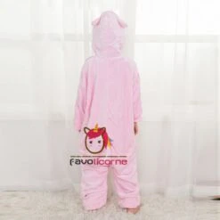 Combinaison Pyjama Enfant Rose Cochon Déguisement Déguisement -Favolicorne Déguisement Promos Magasin fk19091 1