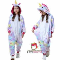 Combinaison Pyjama Enfant Licorne Déguisement Déguisement -Favolicorne Déguisement Promos Magasin fk19092 3