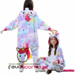 Combinaison Pyjama Enfant Licorne Déguisement Déguisement -Favolicorne Déguisement Promos Magasin fk19092 4