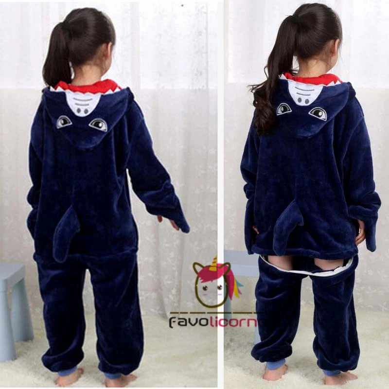 Combinaison Pyjama Enfant Requin Déguisement Déguisement 3 Combinaison Pyjama Enfant Requin Déguisement Déguisement – Image 3
