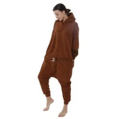 Déguisement Brown Eevee Pyjama Femme Homme Pyjama Combinaison -Favolicorne Déguisement Promos Magasin syay003 2