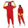 Déguisement Red Eeevee Pyjama Femme Homme Pyjama Combinaison