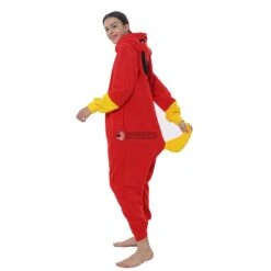 Déguisement Red Eeevee Pyjama Femme Homme Pyjama Combinaison -Favolicorne Déguisement Promos Magasin syay004 3