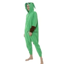 Déguisement Green Eevee Pyjama Femme Homme Pyjama Combinaison -Favolicorne Déguisement Promos Magasin syay005 2