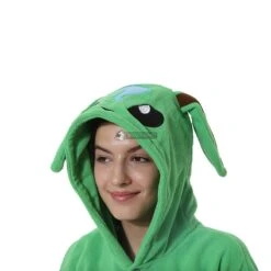 Déguisement Green Eevee Pyjama Femme Homme Pyjama Combinaison -Favolicorne Déguisement Promos Magasin syay005 4