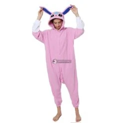 Déguisement Rose Eevee Pyjama Femme Homme Pyjama Combinaison -Favolicorne Déguisement Promos Magasin syay008 1