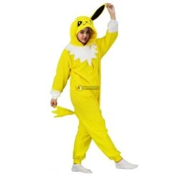 Déguisement Eevee Jolteon Pyjama Femme Homme Pyjama Combinaison 7 Déguisement Eevee Jolteon Pyjama Femme Homme Pyjama Combinaison -Favolicorne Déguisement Promos Magasin syay015 2