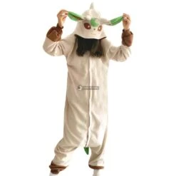 Déguisement Eevee Leafeon Pyjama Femme Homme Pyjama Combinaison 7 Déguisement Eevee Leafeon Pyjama Femme Homme Pyjama Combinaison -Favolicorne Déguisement Promos Magasin syay017 3