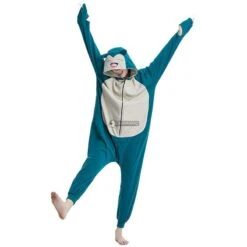 Déguisement Zip Snorlax Pyjama Femme Homme Pyjama Combinaison -Favolicorne Déguisement Promos Magasin syay019 3