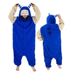Déguisement Oddbods Pyjama Femme Homme Pyjama Combinaison