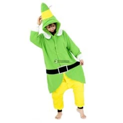 Déguisement Elf Pyjama Femme Homme Pyjama Combinaison -Favolicorne Déguisement Promos Magasin syay030 3