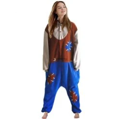 Déguisement Plants Vs Zombies Pyjama Femme Homme Pyjama Combinaison -Favolicorne Déguisement Promos Magasin syay036 2