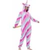 Déguisement Purple Unicorn Pyjama Femme Homme Pyjama Combinaison