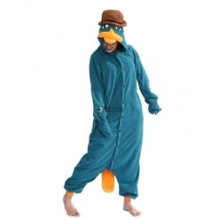 Déguisement Green Platypus Pyjama Femme Homme Pyjama Combinaison -Favolicorne Déguisement Promos Magasin syay047 4