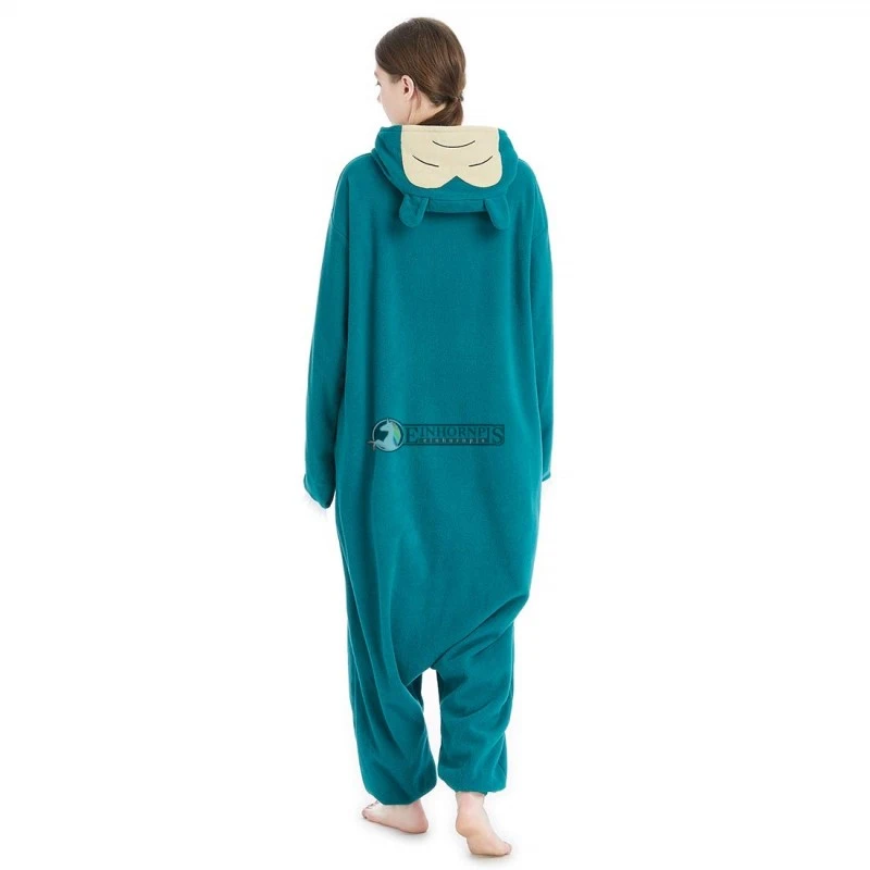 Déguisement Pokemon Snorlax Pyjama Femme Homme Pyjama Combinaison 3 Déguisement Pokemon Snorlax Pyjama Femme Homme Pyjama Combinaison – Image 3