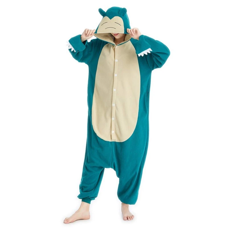 Déguisement Pokemon Snorlax Pyjama Femme Homme Pyjama Combinaison 1 Déguisement Pokemon Snorlax Pyjama Femme Homme Pyjama Combinaison