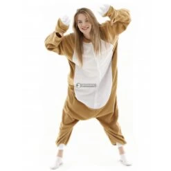 Déguisement Sloth Pyjama Femme Homme Pyjama Combinaison -Favolicorne Déguisement Promos Magasin syay056 1