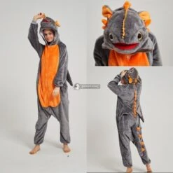 Déguisement Dragon Pyjama Femme Homme Pyjama Combinaison -Favolicorne Déguisement Promos Magasin syay060 2