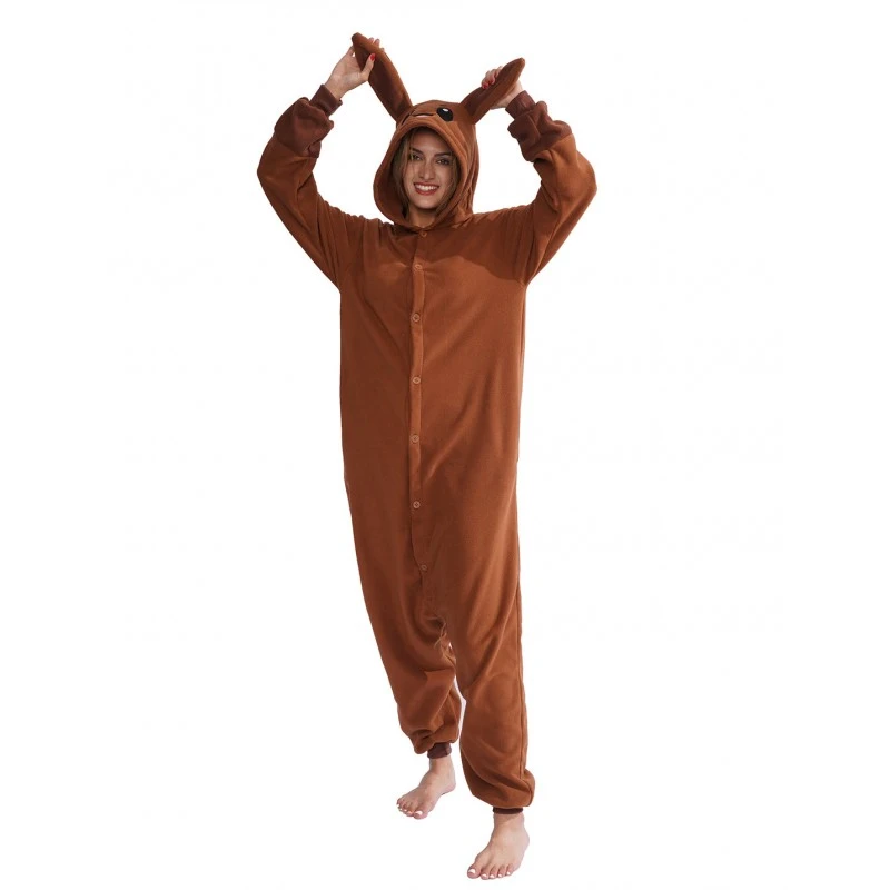 Déguisement Pokemon Eevee Pyjama Femme Homme Pyjama Combinaison 1 Déguisement Pokemon Eevee Pyjama Femme Homme Pyjama Combinaison