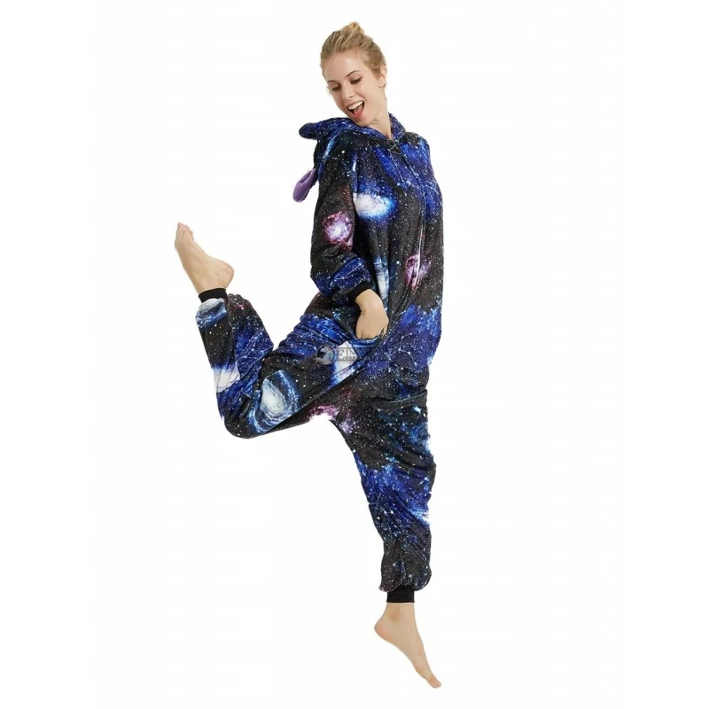 Déguisement Galaxy Unicorn Pyjama Femme Homme Pyjama Combinaison 3 Déguisement Galaxy Unicorn Pyjama Femme Homme Pyjama Combinaison – Image 3